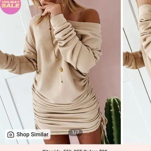 Very comfortable sweatshirt dress